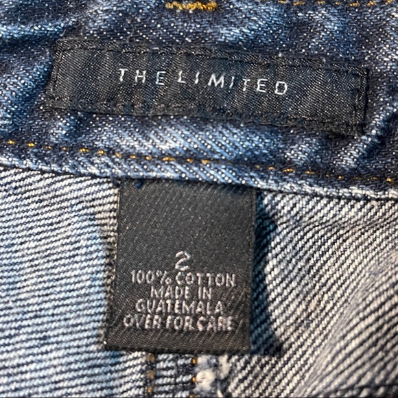 The Limited Jean Skirt Size 2 - Picture 2 of 5